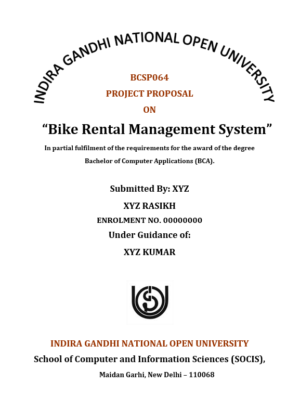 bike rental management system